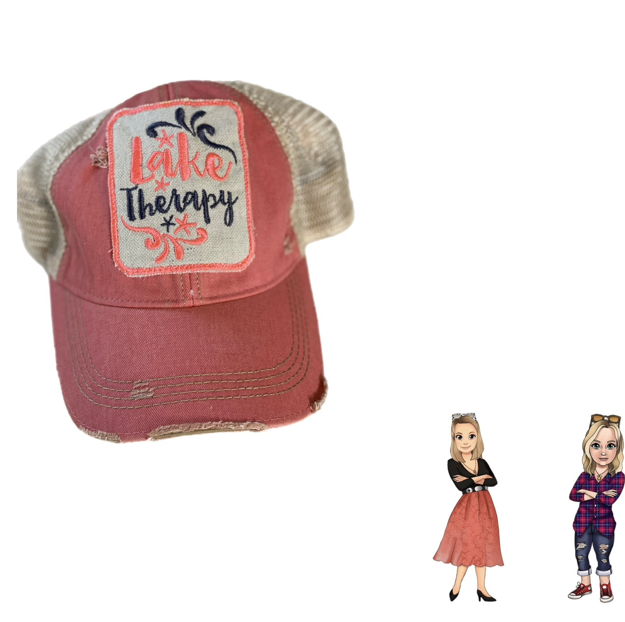 Lake Therapy Trucker Hat