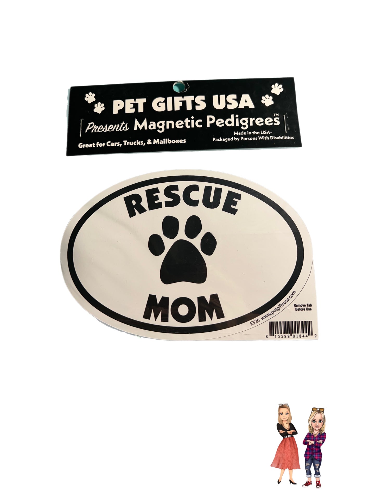 Rescue Mom Magnet