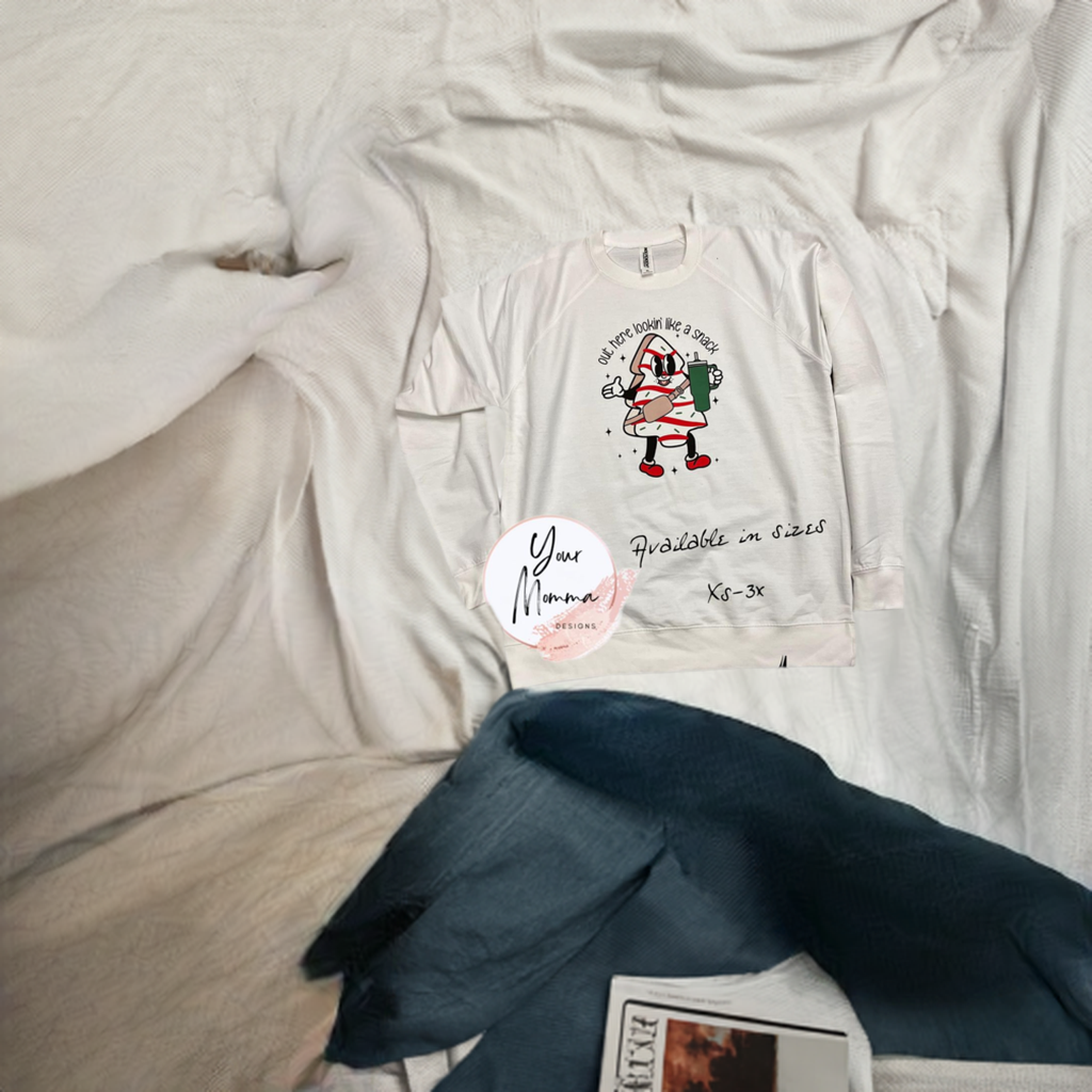 Out Here Looking LIke a Snack Crewneck