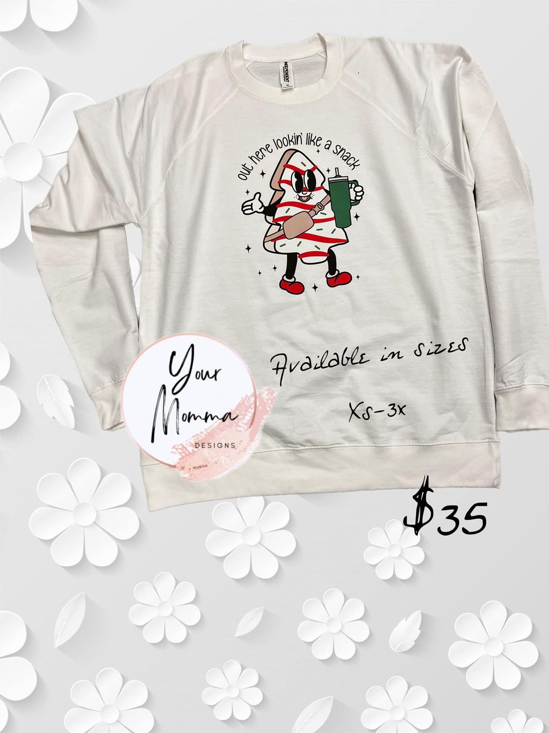 Out Here Looking LIke a Snack Crewneck